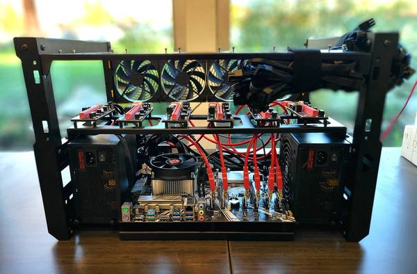 GPU MINING RIG. 1