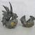 Cast Iron Rooster & Hen Painted Figurines 9 1/2" Tall 5 thumbnail