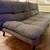 $50 Futon Sleeper Sofa – Clean, Comfortable – Pick Up Today 2 thumbnail