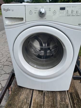 Whirlpool 3.7 super cap front load washer 1