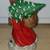 Vintage Porcelain MUSIC BOX Christmas Santa 4 thumbnail