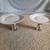 Set of 2 Snowflake Cake Stands Lot - Will Separate 1 thumbnail
