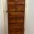Solid Cherry Wood Tall 54.5" Cabinet w/ 10 Drawers 1 thumbnail