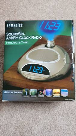 Clock Radio with Sound Spa 1