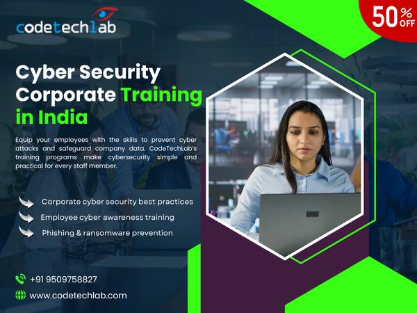 Advanced Corporate Cybersecurity Training Course in India- CodeTechLab 1