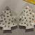 Christmas Tree-Shaped Plates 2 PCS VTG  Holly-Berry Pattern 1 thumbnail