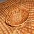 Vtg 1955 Conical Hat Asian Coolie Woven Rattan/Bamboo 2 thumbnail
