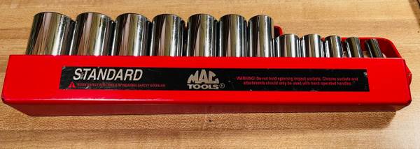 Mac Tools Deep Socket Set SAE 1