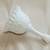 White Vintage Fenton Silver Crest Spanish Lace Milk Glass Bell 10 thumbnail