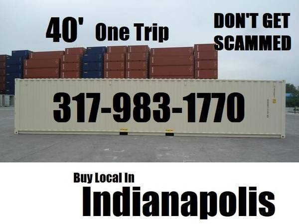 40' New Shipping Container Storage Container 1