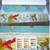 8 DENOYER-GEPPERT maps: 1950s World History Series, etc. Wars, etc. 5 thumbnail