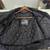 Unisex Black Leather Lined Motorcycle Jacket Size Large 2 thumbnail