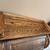 Solid oak locking Barrel Roll Top Writing Desk 4 thumbnail