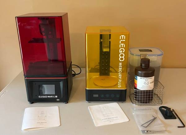 Elegoo 3d Printer Combo - Resin Printer 1