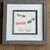 Framed Sea Glass Picture, Handmade NEW 1 thumbnail