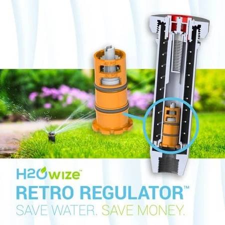 H2Owize Sprinkler Regulators, Water Saving 30/40 PSI, 4 packs of (5ea) 1