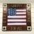 24"W x 23"T Wood Frame Flag Americana 4th of July 1 thumbnail