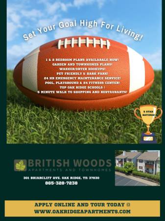 $1,509 / 2br - 1078ft2 - You Score Big 🏈Points With A Big 2BR 1.5BTH Townhome! (Oak Ridge, Tennessee)63815695215361120