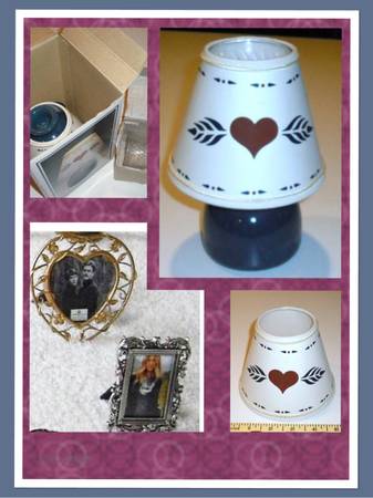 picture frames & candle 1