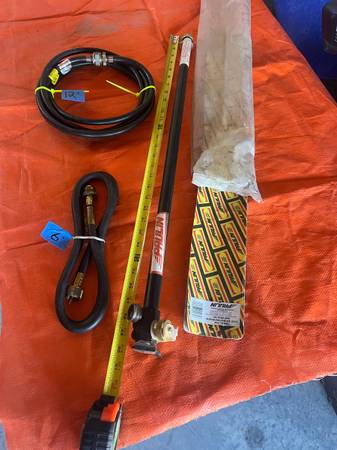 Propane Distribution Post and hoses 1