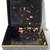 Antique 1920s Metal Bank Cash Document Box, Vintage 12" Tin Lock Box 11 thumbnail