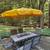 Great Fall Temps!!  Nice umbrella & Stand for Patio Table! 2 thumbnail