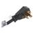 Power Cord Coiled SJT NEC Cord Industrial, 16/3 Gauge/Conductor 2 thumbnail