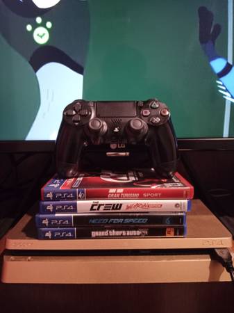 PS4 console/controller/games 1