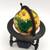 VINTAGE Miniature Diecast Brass Metal World Globe Pencil Sharpener 4 thumbnail