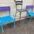 CHAIRS 2 Colorful Outdoor Chairs & 1 Heavy metal bar chair. 14 thumbnail