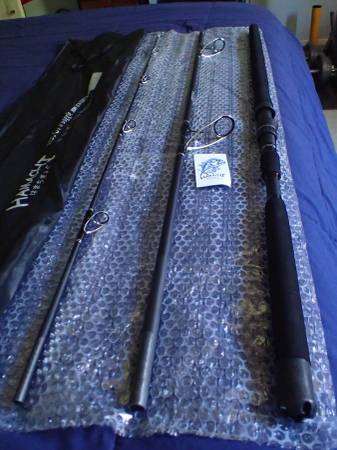 new HAMACHI 9'6 XOS GT'n'Doggie Ultra 20 - 40lb spin fishing rod - $440 (los angeles)63471350044291122
