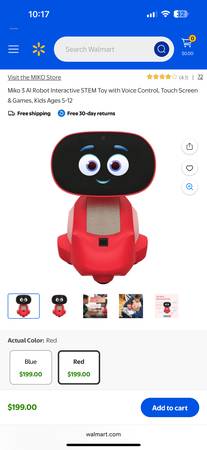 Miko 3 kids AI robot -like new 1