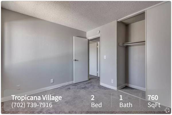 $1,300 / 2br - 760ft2 - Wow! This 2 Bedroom is simply stunning! Visit today! 760 Sq Ft! (Las Vegas)63859498447619120
