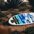 Sunset SUP Paddleboard Blue Stained Wood Grain Paddle Board 7 thumbnail
