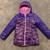 Girls Ski Jacket reversible purple/pink sz 10/12 2 thumbnail