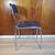 Set of 3 Sintesi Tubular Chrome Dining Accent Chairs w/Black Check 5 thumbnail