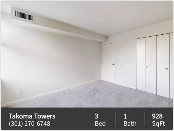 $1,700 / 3br - 928ft2 - 3 Bedroom 1 Bath - 928 Sqft (Takoma Park)64040028305538121