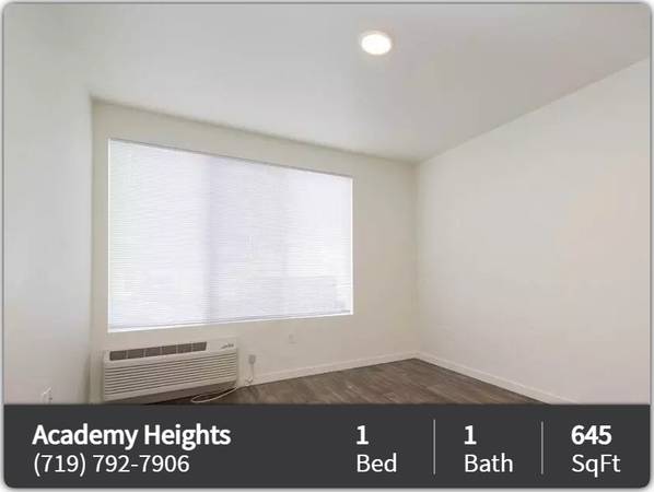 $1,202 / 1br - 645ft2 - Home is Where the Heart is – Make Yours Shine Brightly Here! (Colorado Springs)63686939999875121