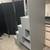 Gray Wood Bunkbed stairs with 4 built in drawers and bookcase shelf 8 thumbnail