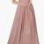 New Women's Deep- V Neck Sleeveless Maxi Dress in PINK 1 thumbnail