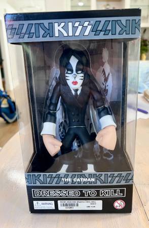 KISS Dressed to Kill Action Figure Collectable 2003 The Catmann NEW 1