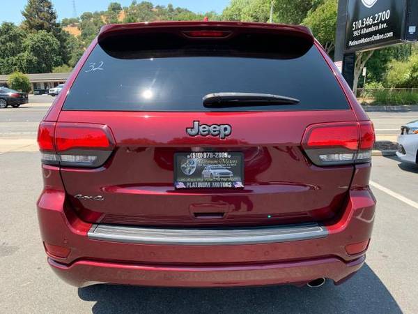 2021 Jeep Grand Cherokee 80th Anniversary 4x4 ~ 1 CA Owner ~ Velvet Re - $28,888 (3925 ALHAMBRA AVENUE MARTINEZ CA 94553)63469744364801124