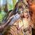 “Resting Buddha in Tree Cave” Resin Statue,—Copy of Wood Carving 3 thumbnail