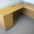 U-Shape Desk Set With Oak Veneer Finish 5 thumbnail
