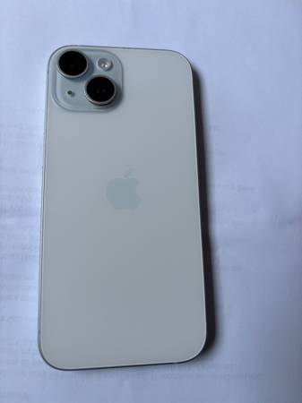 iPhone 15, Like new Condition, Fully Unlocked, Blue, 128 GB 1