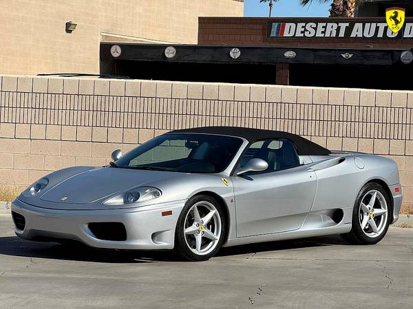 2000 Ferrari Ferrari 360 SPIDER  Convertible with 5,149 miles TWO TONE - $117,000 (We Finance Everyone New credits are APPROVED)63440897947139121