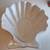 Large Ceramic White Clam Bowl 2 thumbnail