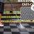 Geometric Plaid Pattern Out Rug 10x14-Black &Gray 3 thumbnail