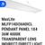 2- MaxLite MLFP14DI3640ICL PENDANT PANEL 1X4 36W 4000K TRANSPARENT LENS INDIRECT 1 thumbnail