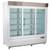 Nexel Reach In Freezer, 2 Solid Doors, 47 Cu. Ft. Stainless Steel 9 thumbnail